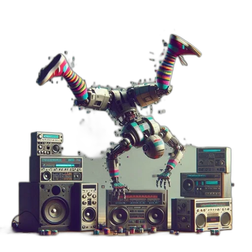 robot, dragon, animal, creature transparent PNG cut-out