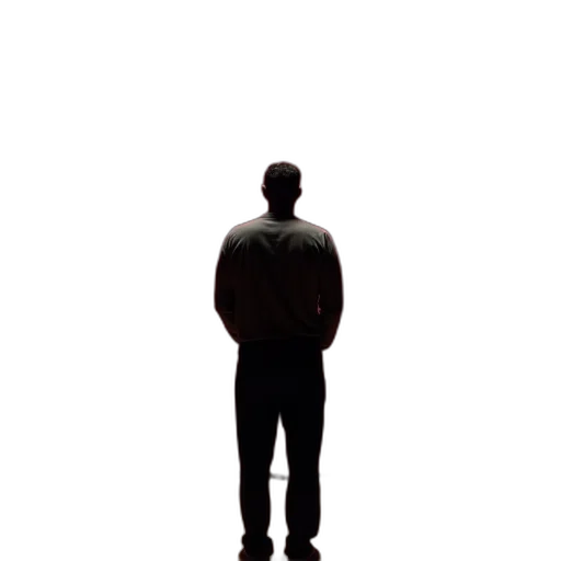 jacket, staff, robot, face transparent PNG cut-out