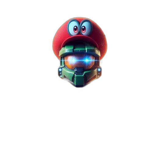 robot, mask, face, weapon transparent PNG cut-out