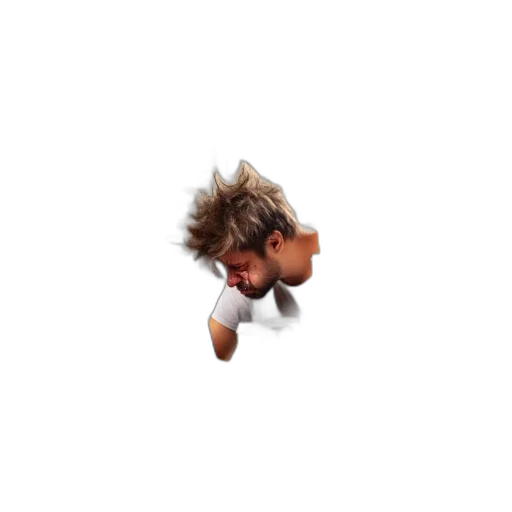 hair, creature, face, animal transparent PNG cut-out