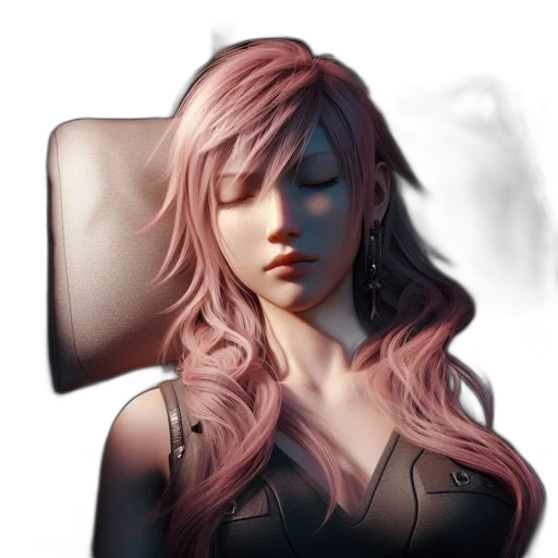 face, fantasy art, concept art, photorealistic transparent PNG cut-out