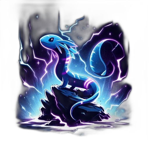 dragon, creature, animal, staff transparent PNG cut-out
