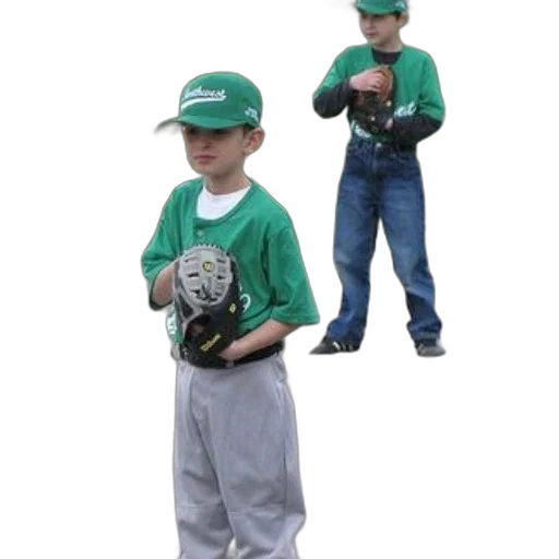 hat, green, two, young transparent PNG cut-out