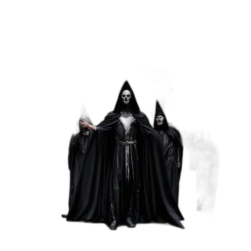staff, mask, jacket, dress transparent PNG cut-out