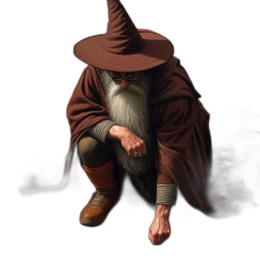 staff, hat, creature, mask transparent PNG cut-out