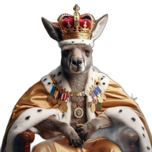crown, animal, jewelry, staff transparent PNG cut-out