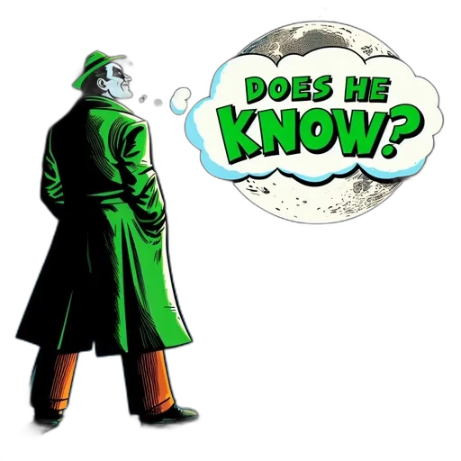 jacket, staff, comic book art, concept art transparent PNG cut-out