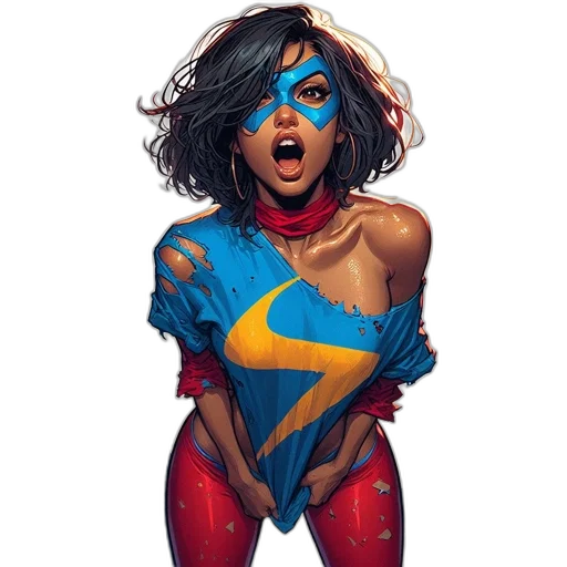 comic book art, concept art, fantasy art, cartoon transparent PNG cut-out