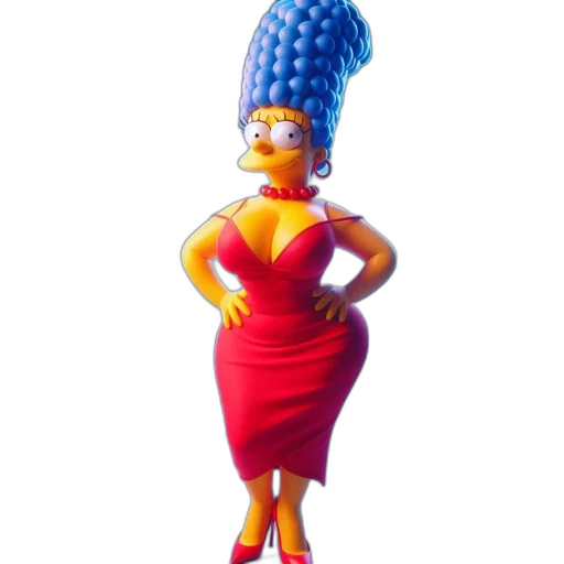 dress, hat, crown, staff transparent PNG cut-out