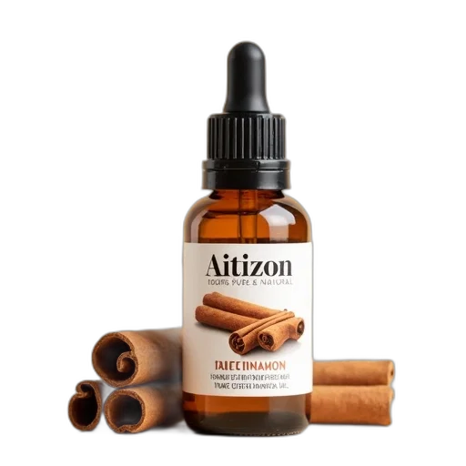 bottle, cinnamon, essential, oil transparent PNG cut-out