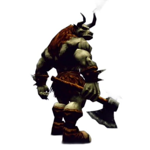 dragon, staff, weapon, creature transparent PNG cut-out