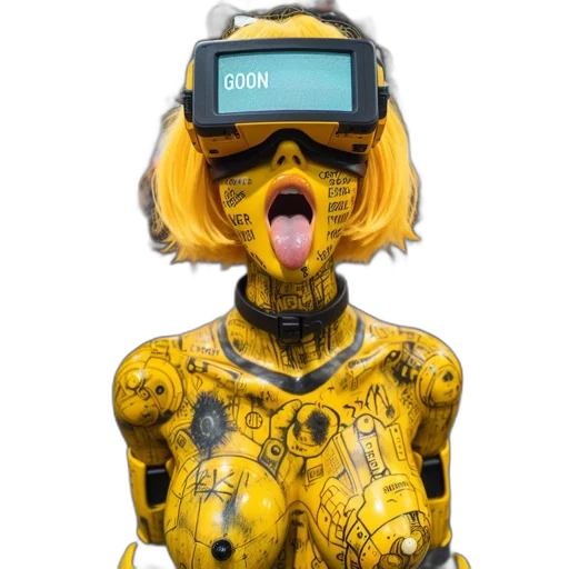 robot, mask, face, animal transparent PNG cut-out