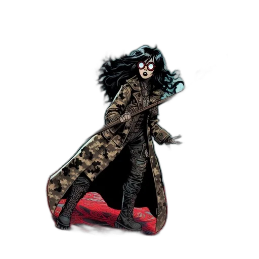 jacket, creature, shoes, concept art transparent PNG cut-out