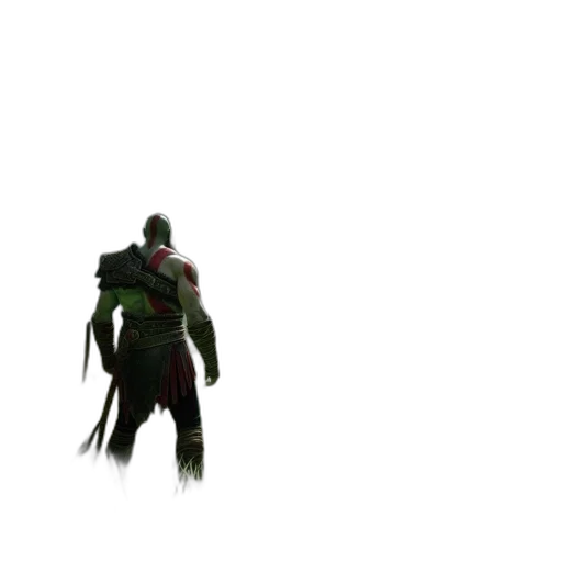 creature, robot, staff, weapon transparent PNG cut-out