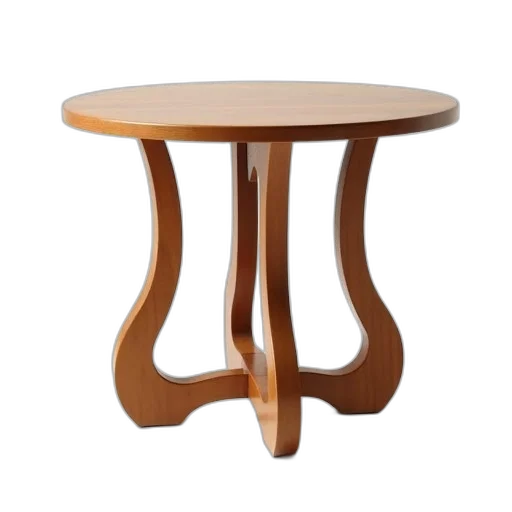 furniture, 3d render, wooden, table transparent PNG cut-out
