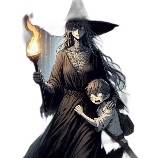 staff, concept art, fantasy art, pixel art transparent PNG cut-out