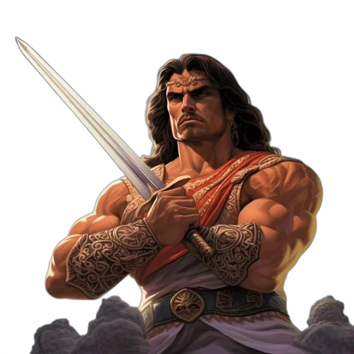 sword, weapon, staff, fantasy art transparent PNG cut-out