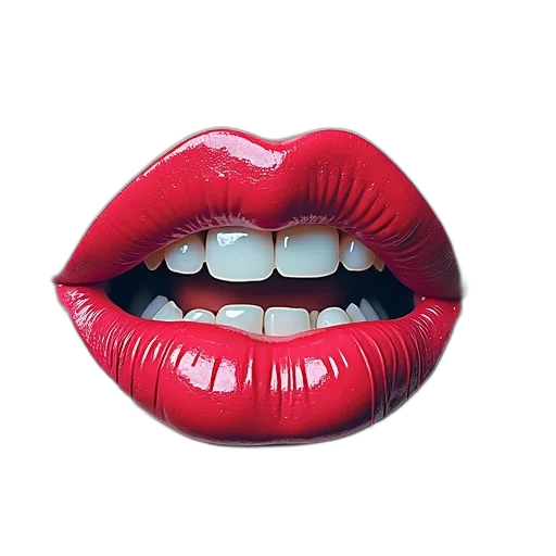 photorealistic, 3d render, red, paste transparent PNG cut-out