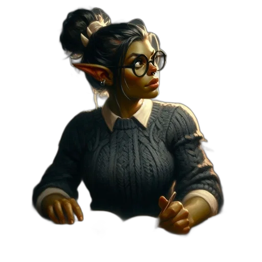staff, fantasy art, concept art, pixel art transparent PNG cut-out