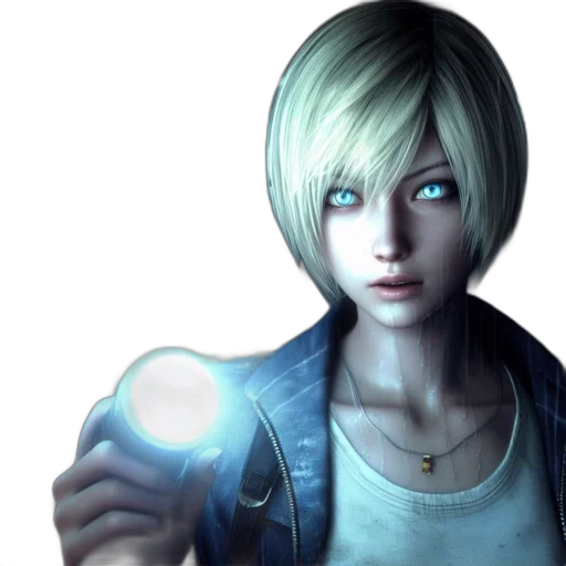 weapon, face, jacket, concept art transparent PNG cut-out