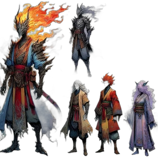 staff, concept art, fantasy art, comic book art transparent PNG cut-out