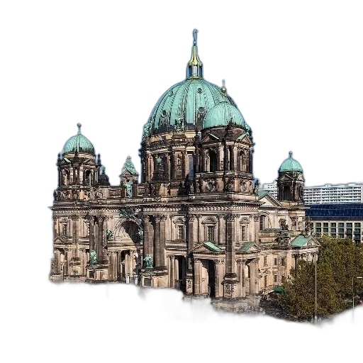 building, 3d render, photorealistic, concept art transparent PNG cut-out