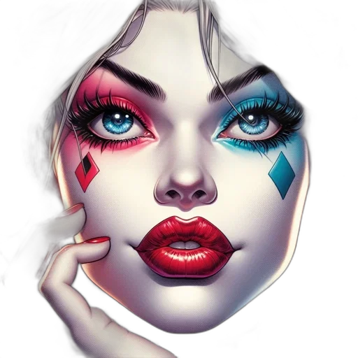 face, mask, photorealistic, fantasy art transparent PNG cut-out