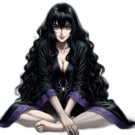 dress, jewelry, hair, anime transparent PNG cut-out