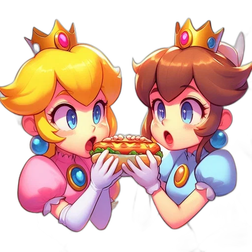 crown, food, weapon, pixel art transparent PNG cut-out