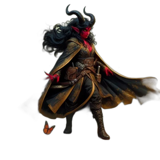 staff, hair, mask, dragon transparent PNG cut-out