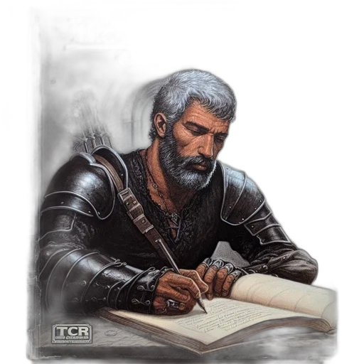 sword, face, staff, fantasy art transparent PNG cut-out
