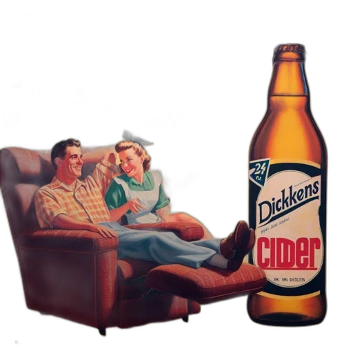 bottle, furniture, hat, jacket transparent PNG cut-out