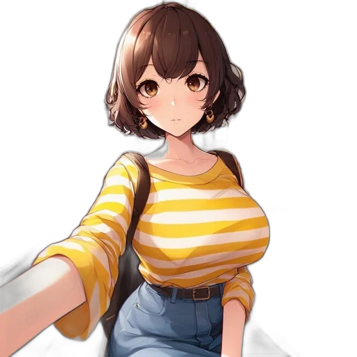 dress, weapon, staff, robot transparent PNG cut-out