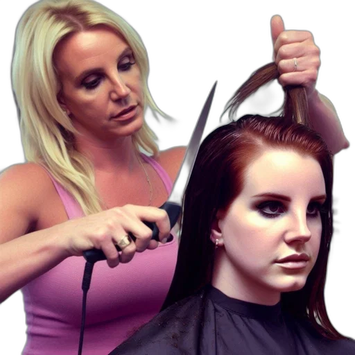 hair, staff, photorealistic, inside transparent PNG cut-out