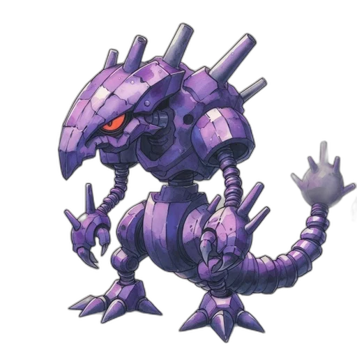 creature, dragon, robot, weapon transparent PNG cut-out