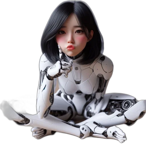 robot, dress, animal, 3d render transparent PNG cut-out