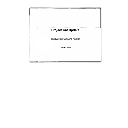 document, titled, project, cat transparent PNG cut-out