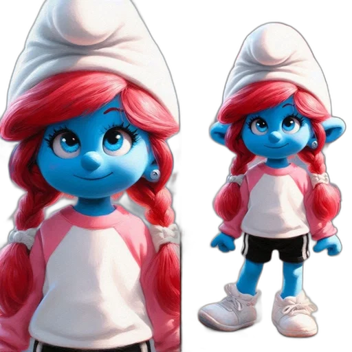 hat, concept art, 3d render, cartoon transparent PNG cut-out