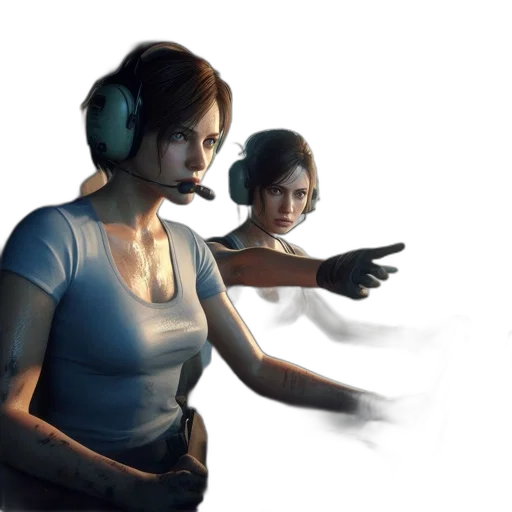concept art, 3d render, photorealistic, cyberpunk transparent PNG cut-out