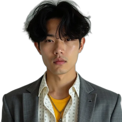 staff, face, jacket, photorealistic transparent PNG cut-out
