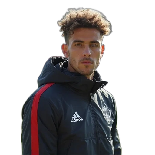 jacket, hair, staff, face transparent PNG cut-out