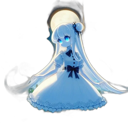 dress, mask, staff, jewelry transparent PNG cut-out