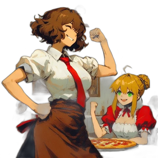 food, dress, weapon, staff transparent PNG cut-out
