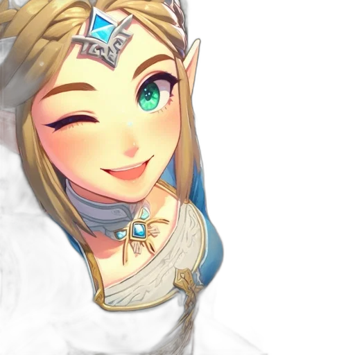 crown, face, dress, staff transparent PNG cut-out