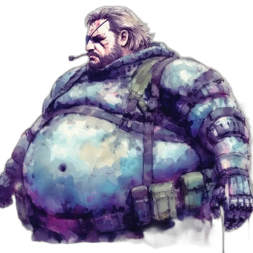 jacket, robot, weapon, concept art transparent PNG cut-out