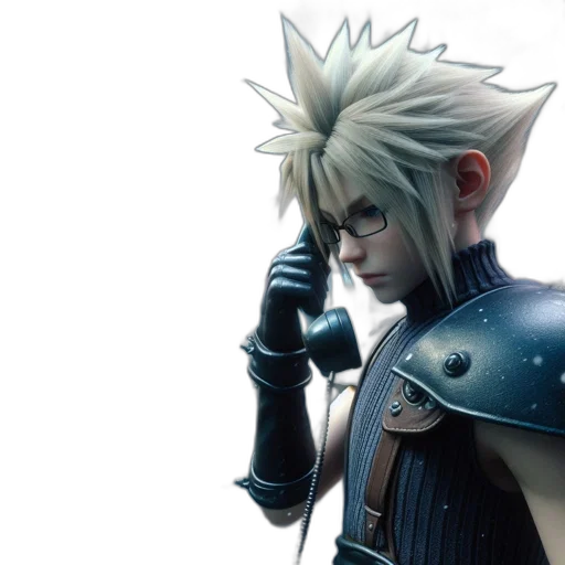 3d render, concept art, fantasy art, person transparent PNG cut-out