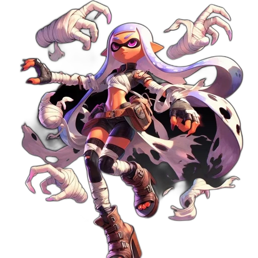 weapon, mask, staff, concept art transparent PNG cut-out