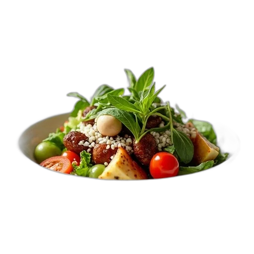 food, photorealistic, 3d render, white transparent PNG cut-out