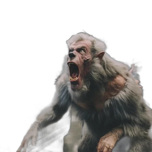 creature, animal, face, concept art transparent PNG cut-out