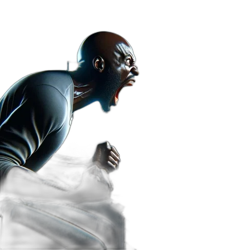 concept art, comic book art, 3d render, photorealistic transparent PNG cut-out
